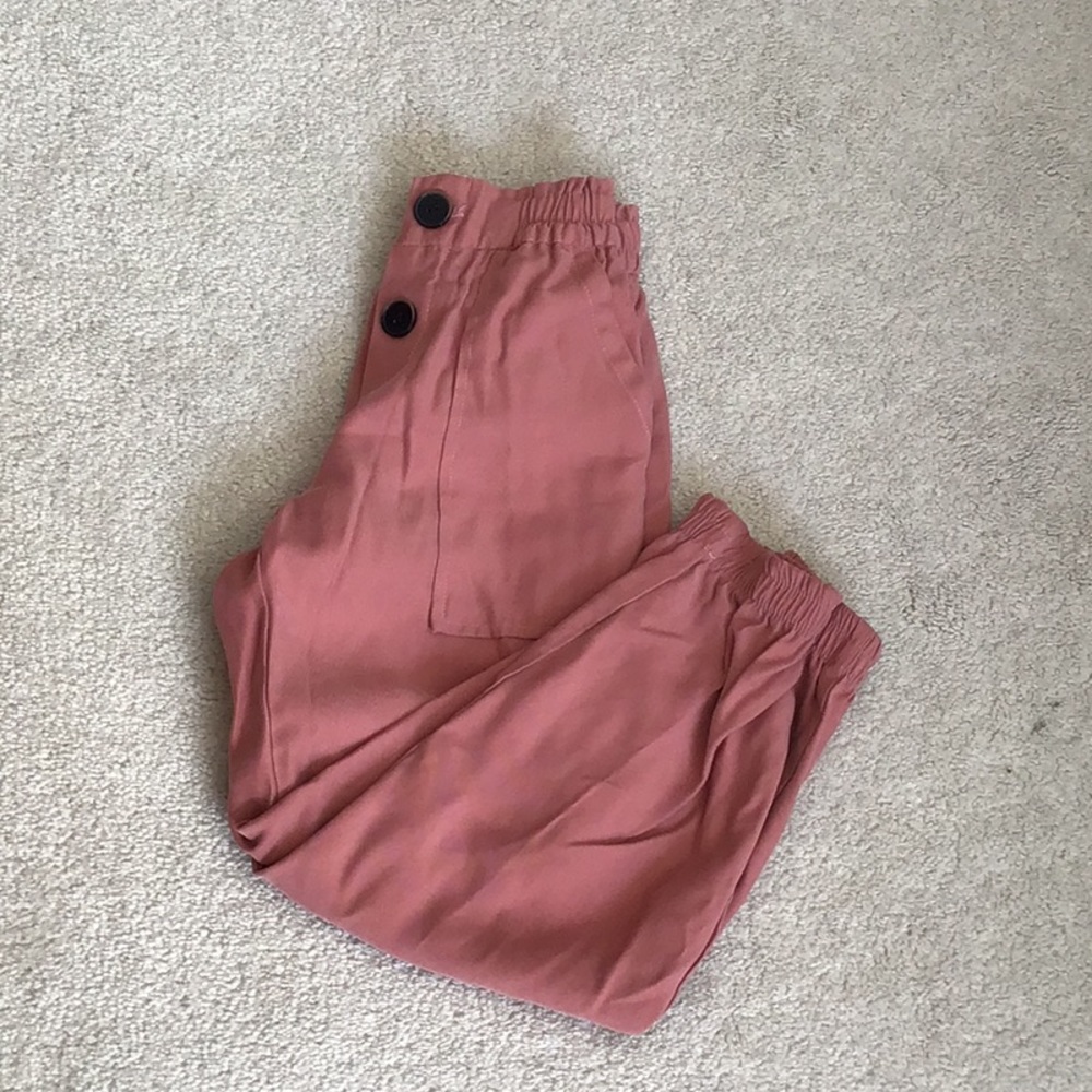Pink Zara pants